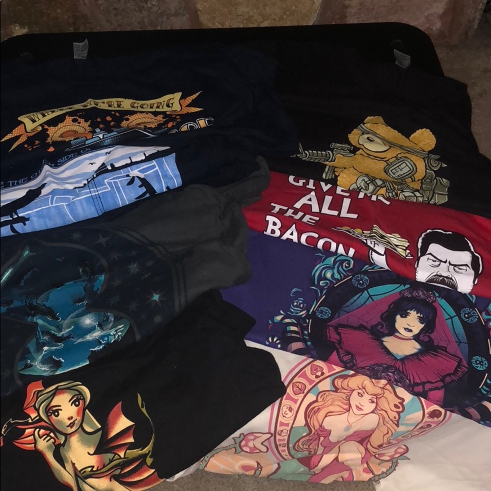 Euc tee fury EUC shirts large, will bundle